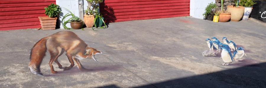 Fox and Penguins
