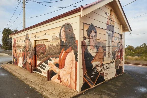 Musical Warrnambool Mural
