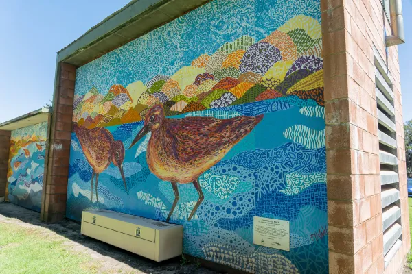 Sandpiper and Water Wise Murals
